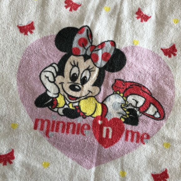 Vintage 90's Disney Mini Mouse Youth Towel - Picture 3 of 4